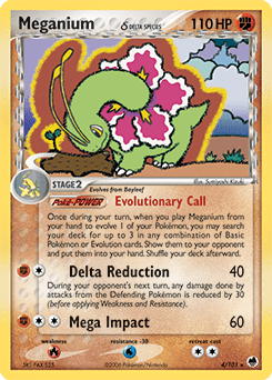 Meganium δ #4 from Dragon Frontiers