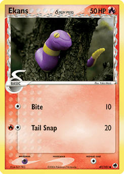 Ekans δ #47 from Dragon Frontiers