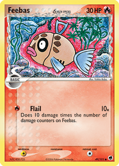 Feebas δ #49 from Dragon Frontiers