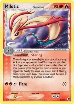 Milotic δ #5 from Dragon Frontiers