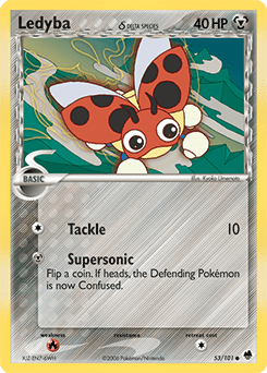 Ledyba δ #53 from Dragon Frontiers