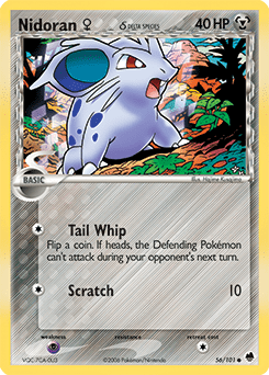 Nidoran♀ δ #56 from Dragon Frontiers
