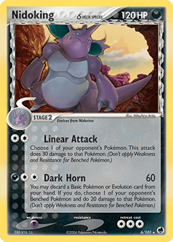 Nidoking δ #6 from Dragon Frontiers