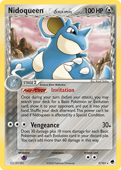 Nidoqueen δ #7 from Dragon Frontiers