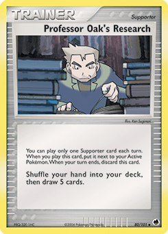 Professor Oak's Research #80 from Dragon Frontiers
