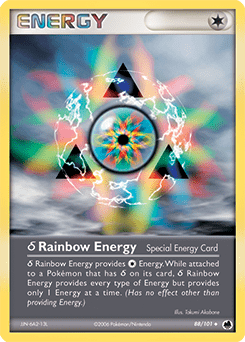 δ Rainbow Energy #88 from Dragon Frontiers