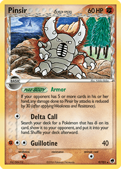Pinsir δ #9 from Dragon Frontiers