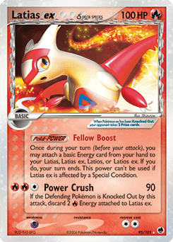 Latias ex δ #95 from Dragon Frontiers
