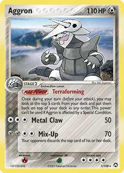 Aggron #1 from Power Keepers