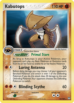 Kabutops #10 from Power Keepers