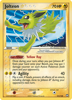 Jolteon Star #101 from Power Keepers