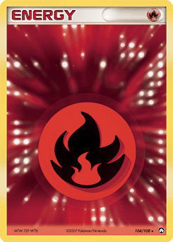 Fire Energy #104 from Power Keepers