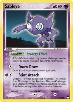 Sableye #22 from Power Keepers