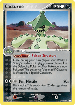 Cacturne #27 from Power Keepers