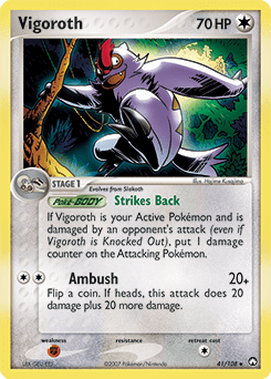 Vigoroth #41 from Power Keepers