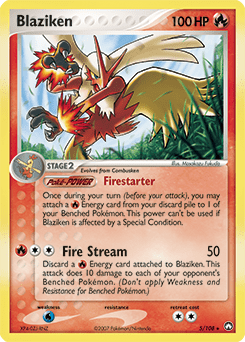 Blaziken #5 from Power Keepers