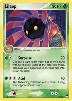 Lileep #52 from Power Keepers