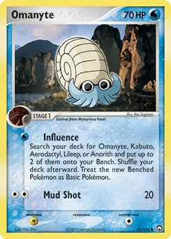 Omanyte #56 from Power Keepers