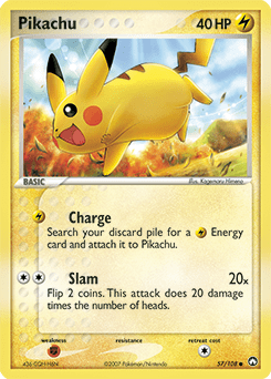 Pikachu #57 from Power Keepers