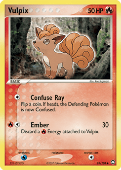 Vulpix #69 from Power Keepers