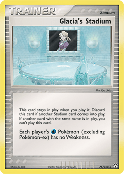 Glacia's Stadium #76 from Power Keepers