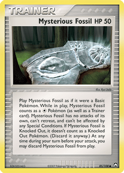 Mysterious Fossil #85 from Power Keepers