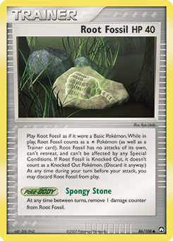 Root Fossil #86 from Power Keepers