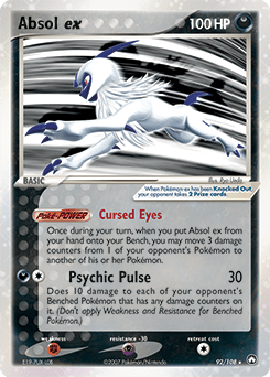 Absol ex #92 from Power Keepers