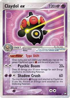 Claydol ex #93 from Power Keepers