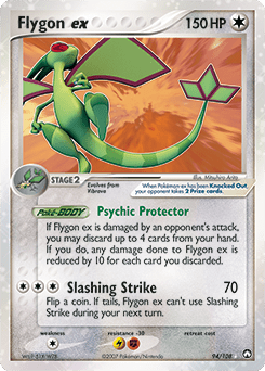 Flygon ex #94 from Power Keepers