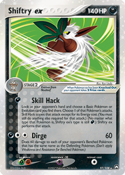 Shiftry ex #97 from Power Keepers