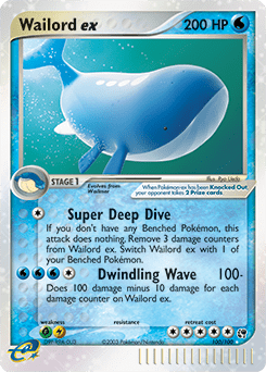 Wailord ex #100 by Ryo Ueda