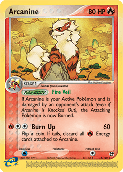 Arcanine #15 from Sandstorm