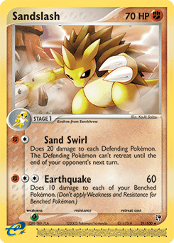 Sandslash #21 from Sandstorm