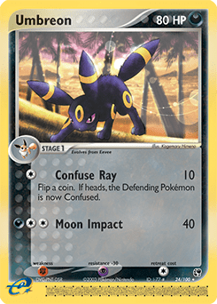 Umbreon #24 from Sandstorm