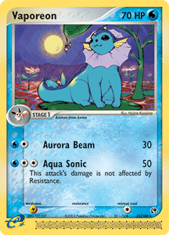 Vaporeon #25 from Sandstorm