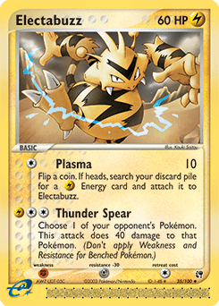 Electabuzz #35 from Sandstorm