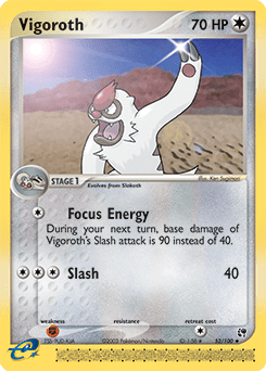 Vigoroth #52 from Sandstorm