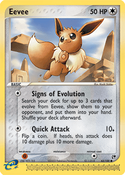 Eevee #63 from Sandstorm