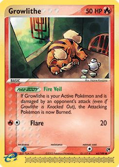 Growlithe #65 from Sandstorm