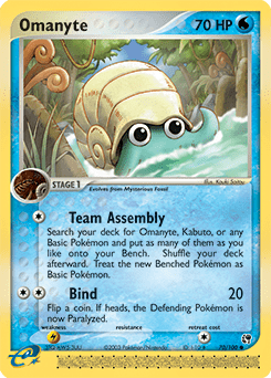 Omanyte #70 from Sandstorm