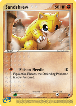 Sandshrew #75 from Sandstorm