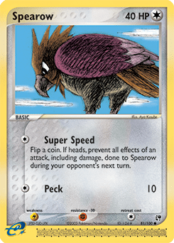 Spearow #81 from Sandstorm