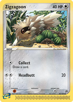 Zigzagoon #85 from Sandstorm