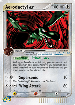 Aerodactyl ex #94 from Sandstorm