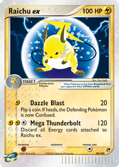 Raichu ex #98 by Ryo Ueda