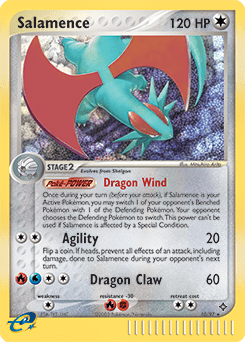 Salamence #10 from Dragon