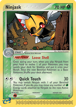 Ninjask #18 from Dragon