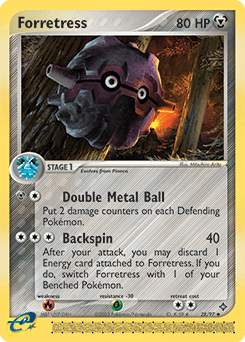 Forretress #28 from Dragon