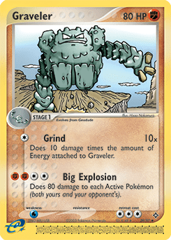 Graveler #29 from Dragon